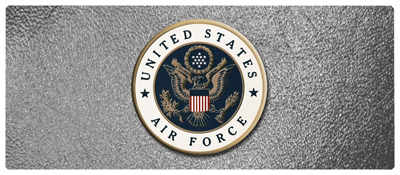 DNSEMP L 411 SH SL US Air Force Shimmer Silver